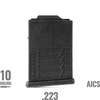 MDT Polymer AICS magasin är hållbart och pålitligt, designat för MDT-chassier, med kapacitet för 10 skott av .223 REM eller 5.56 NATO.